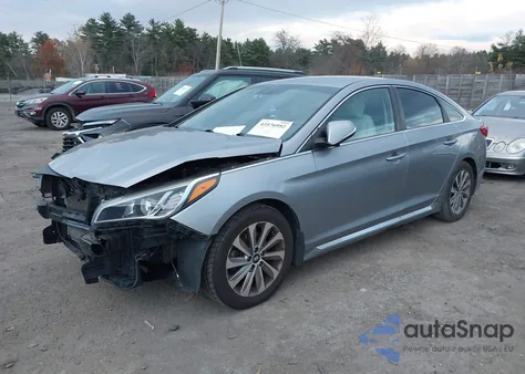 2017 Hyundai Sonata Sport из США, поврежденный, VIN 5NPE34AF3HH440705